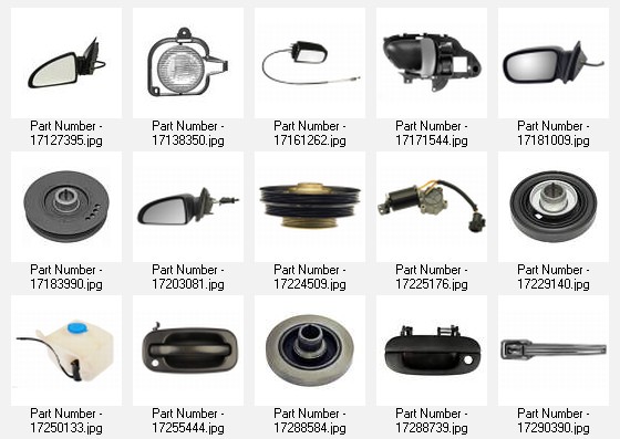 An example of a 1995 Buick seat belt motor